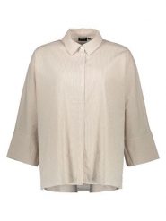 ONLY Koszula w kolorze beżowym rozmiar: XL. Brązowe koszule ONLY, xl, bez wzorów, z bawełny, bez kołnierzyka, bez ramiączek. Za 104.95 zł.