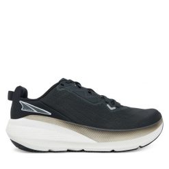 Buty do biegania Altra. Czarne buty do biegania Altra, bez wzorów, bez zapięcia, do biegania. Za 499.99 zł.