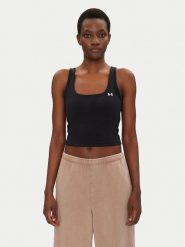 Under Armour Top Motion 6007656 Czarny Slim Fit. Czarne topy sportowe Under Armour, xl, bez wzorów, z syntetyku, na fitness i siłownię. Za 119.99 zł.