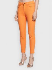 Fracomina Jeansy FP23SV8000W50101 Pomarańczowy Skinny Fit. Brązowe jeansy Fracomina, bez wzorów, z bawełny. Za 259.99 zł.
