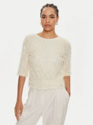 Bruuns Bazaar Bluzka Ignas BBW3960 Écru Regular Fit. Bluzki Bruuns Bazaar, xs, bez wzorów, z syntetyku, bez kołnierzyka, bez ramiączek. Za 249.99 zł.