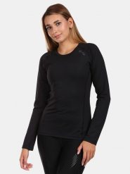 Kilpi Koszulka funkcyjna "Spoleto" w kolorze czarnym rozmiar: 36. Czarne t-shirty sportowe Kilpi, bez wzorów, z materiału, bez ramiączek, outdoorowe. Za 138.45 zł.