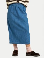 Quiksilver Spódnica jeansowa Yukon EQWWK03028 Granatowy Regular Fit. Niebieskie spódnice Quiksilver, m, bez wzorów, z bawełny. Za 299.99 zł.