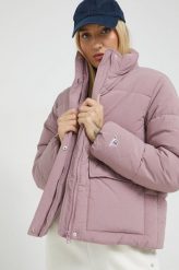 Champion kurtka damska kolor fioletowy zimowa oversize. Fioletowe kurtki Champion, na zimę, l, bez wzorów, z materiału, bez kaptura. W wyprzedaży za 481.99 zł.