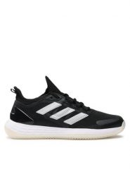 Adidas Buty do tenisa Adizero Ubersonic 4.1 ID1571 Czarny. Czarne buty treningowe adidas, bez wzorów, z materiału, bez zapięcia, tenisowe. Za 409.99 zł.