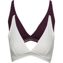 Biustonosz bez fiszbinów (2 szt.) bonprix czarny bez - biel wełny. Biustonosze marki bonprix. Za 33.98 zł.
