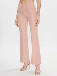 Maryley Spodnie materiałowe 23EB587/43NU Beżowy Regular Fit. Brązowe spodnie materiałowe Maryley, bez wzorów, z materiału. Za 139.99 zł.