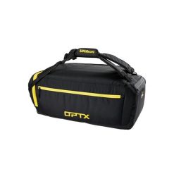 Torba Duffle Wilson Optix. Czarne torby sportowe Wilson, bez wzorów, z materiału, na ramię. Za 375.50 zł.