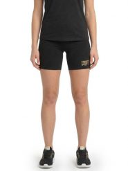 Damskie krótkie legginsy Active Gold. Czarne legginsy LEONE 1947 APPAREL, bez wzorów, krótkie. Za 176.82 zł.