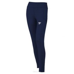 Legginsy tenisowe damskie Tecnifibre Team. Białe legginsy TECNIFIBRE, bez wzorów, sportowe. Za 199.00 zł.