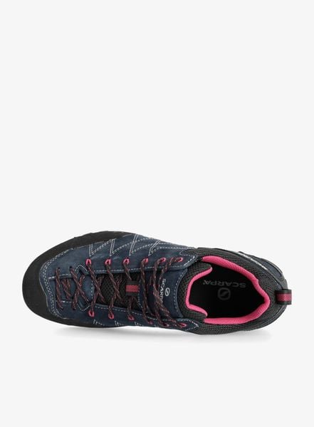Buty podejściowe damskie Scarpa Crux GTX. Niebieskie buty trekkingowe Scarpa, z gore-texu, bez zapięcia. Za 673.64 zł.