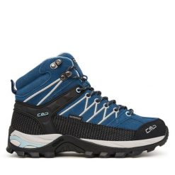 Trekkingi CMP. Niebieskie buty trekkingowe CMP, bez zapięcia. Za 529.99 zł.