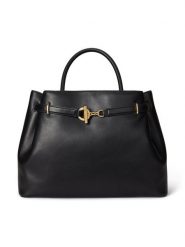 LAUREN RALPH LAUREN Torebka 431P03417002 Czarny. Czarne torebki klasyczne Lauren Ralph Lauren, bez wzorów, ze skóry, bez dodatków. Za 2,199.00 zł.