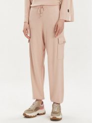 Liu Jo Spodnie dzianinowe Ecs Pant. Maglia Lung TA4044 MS49I Różowy Regular Fit. Czerwone spodnie materiałowe Liu Jo, bez wzorów, z dzianiny. Za 339.99 zł.