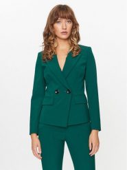 Marella Marynarka Lichene 2330461138200 Zielony Regular Fit. Zielone marynarki i żakiety Marella, bez wzorów, z syntetyku, bez ramiączek. Za 1,519.00 zł.