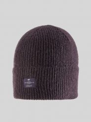 4F Czapka zimowa damska - burgundowa Uniwersalny. Czerwone czapki zimowe 4f, z aplikacjami, z dzianiny, klasyczne. Za 49.99 zł.