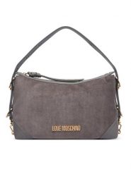 LOVE MOSCHINO Torebka JC4091PP1PLD101A Szary. Szare torebki klasyczne Love Moschino, bez wzorów, ze skóry, bez dodatków. Za 879.99 zł.