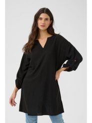 Cream Tunika w kolorze czarnym rozmiar: 46. Czarne tuniki Cream, bez wzorów, bez kołnierzyka, bez ramiączek. Za 113.99 zł.