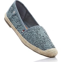 Espadryle Mustang bonprix niebieski dżins. Baleriny marki bonprix. Za 89.99 zł.