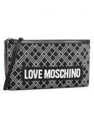 LOVE MOSCHINO Torebka JA28173G0OIA0000 Czarny. Czarne torebki klasyczne Love Moschino, bez wzorów, z materiału, bez dodatków. Za 649.00 zł.