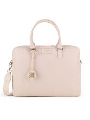 Nine West Torba na laptopa LDA7742 Beżowy. Brązowe torby na laptopa Nine West, bez wzorów, z tworzywa sztucznego. Za 269.99 zł.