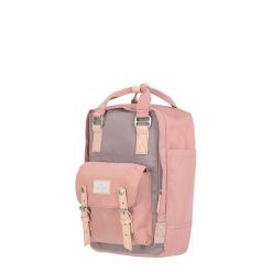 Plecak miejski Doughnut Macaroon - lavender/rose. Czerwone plecaki Doughnut, bez wzorów, bez dodatków. Za 369.00 zł.