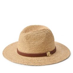 Kapelusz LAUREN RALPH LAUREN. Brązowe kapelusze Lauren Ralph Lauren, bez wzorów. Za 599.99 zł.