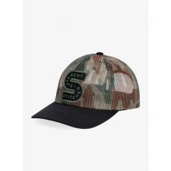 Czapka z daszkiem Stance Standard Adjustable Mesh Cap - camo. Brązowe czapki z daszkiem Stance, bez wzorów, z meshu, sportowe. Za 101.99 zł.