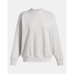 Bluza damska UA Oversized Crew 1386463-023 XS. Szare bluzy Under Armour, xs, bez wzorów, wizytowe, bez ramiączek, bez kaptura. Za 134.70 zł.