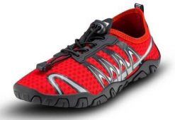 Buty do wody wielofunkcyjne Aqua Speed Gekko. Czarne buty treningowe Aqua-Speed, bez wzorów, z gumy, bez zapięcia, na fitness i siłownię. Za 109.99 zł.