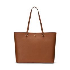 Torebka LAUREN RALPH LAUREN. Brązowe shopper bag Lauren Ralph Lauren, bez wzorów, bez dodatków. Za 1,109.00 zł.