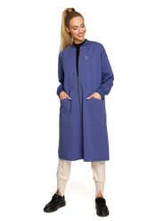 Made of emotion Bluza w kolorze niebieskim rozmiar: L. Niebieskie bluzy Made Of Emotion, l, bez wzorów, bez ramiączek, bez kaptura. Za 174.95 zł.