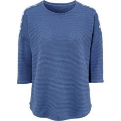 Cellbes Bluzka denim blue female niebieski 34/36. Niebieskie bluzki Cellbes, bez wzorów, z denimu, bez kołnierzyka, bez ramiączek. W wyprzedaży za 35.00 zł.