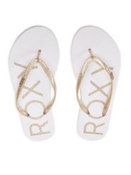 Roxy Japonki ARJL100873 Biały. Białe japonki Roxy, bez wzorów, z tworzywa sztucznego. Za 59.99 zł.
