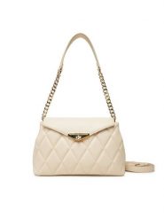 Valentino Torebka Frisia VBS9BA09 Écru. Kopertówki Valentino, bez wzorów, ze skóry, wizytowe, bez dodatków. Za 489.99 zł.