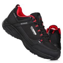 Buty damskie sportowe trekkingowe DK PREDATOR SOFTSHELL. Czarne buty trekkingowe DK, z softshellu, bez zapięcia. Za 169.00 zł.