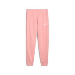 Puma Spodnie Ess Tape Tr Cl 68501318. Czerwone spodnie dresowe Puma, bez wzorów, z dresówki. Za 155.99 zł.