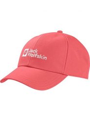 Jack Wolfskin Czapka w kolorze różowym rozmiar: onesize. Różowe czapki z daszkiem Jack Wolfskin, bez wzorów, z bawełny. Za 101.47 zł.