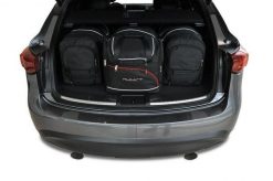 Torby Do Bagażnika Infiniti Qx70 2013-2018 4Szt Kjust. Czarne torby podróżne KJUST, bez wzorów, z kauczuku. Za 1,234.00 zł.