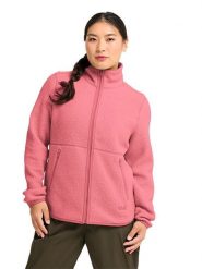 Jack Wolfskin Kurtka polarowa "Lite Curl" w kolorze różowym rozmiar: XS. Różowe kurtki Jack Wolfskin, xs, bez wzorów, z polaru, bez kaptura. Za 276.05 zł.