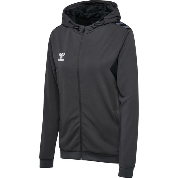 Damska bluza dresowa Hummel. Szare bluzy Hummel, bez wzorów, z dresówki, sportowe, bez ramiączek, bez kaptura. Za 319.00 zł.