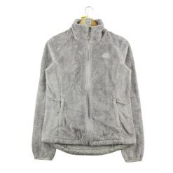 Second life - Damska kurtka polarowa Osito TNF szara - Stan dobry. Szare kurtki The North Face, bez wzorów, z polaru, sportowe, bez kaptura. Za 149.06 zł.