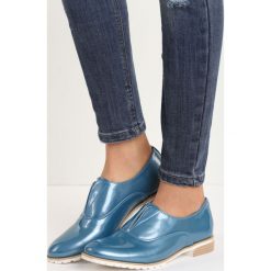 Niebieskie Półbuty Alira. Półbuty wsuwane marki Born2be. Za 49.99 zł.