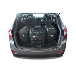 Torby Do Bagażnika Hyundai Ix35 2010-2013 4Szt Kjust. Czarne torby podróżne KJUST, bez wzorów. Za 1,203.00 zł.