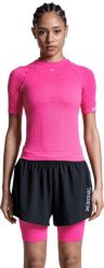 Koszulka biegowa damska X-Bionic Effektor Shirt różowa. Czerwone t-shirty sportowe X BIONIC, l, bez wzorów, bez ramiączek, do biegania. Za 699.99 zł.