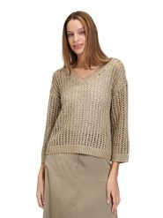 Betty Barclay Sweter w kolorze jasnobrązowym rozmiar: 48. Brązowe swetry Betty Barclay, bez wzorów, bez ramiączek. Za 130.99 zł.