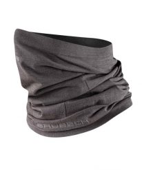 Komin trekkingowy z wełną merino unisex Brubeck. Niebieskie szaliki i kominy Brubeck, bez wzorów, z dzianiny. Za 72.99 zł.