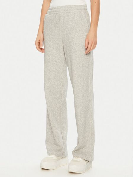 JJXX Spodnie dresowe Alfa 12226250 Szary Wide Leg. Szare spodnie dresowe JJXX, bez wzorów, z bawełny. Za 139.99 zł.