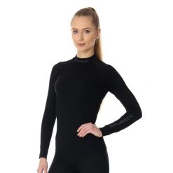 Bluza damska termoaktywna Brubeck EXTREME THERMO. Czarne bluzy bez kaptura Brubeck, l, bez wzorów, z elastanu, bez kaptura. Za 177.99 zł.