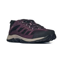 Damskie buty trekkingowe Columbia CRESTWOOD 1781141607. Czerwone trekkingi Columbia, bez wzorów, z gumy, bez zapięcia, trekkingowe. Za 357.52 zł.